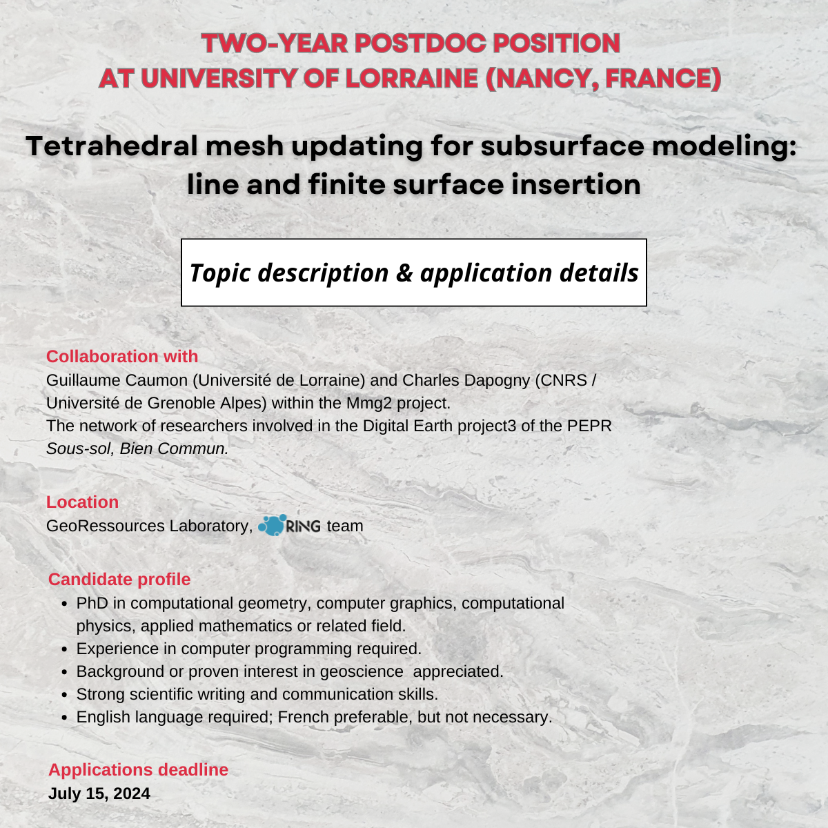PostDoc2024 offer