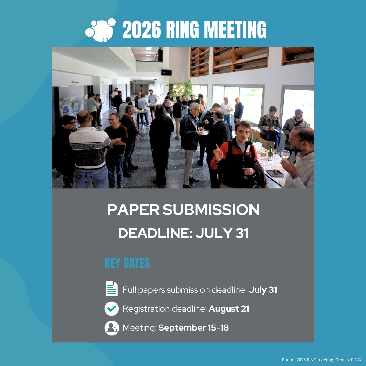RINGMeeting2026 deadline papers