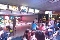 Bowling night for students during IAMG 2022